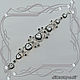 Order Bracelet 'Heart - Exclusive' 925 silver, cubic Zirconia. MaksimJewelryStudio. Livemaster. . Braided bracelet Фото №3
