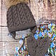 knitted set for baby boy. Baby hat. Oksana Demina. Online shopping on My Livemaster.  Фото №2