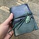 Блокнот Сова А5 ручной работы из натуральной кожи. Блокноты. Iron Arm Leatherworks (Екатерина). Ярмарка Мастеров.  Фото №6