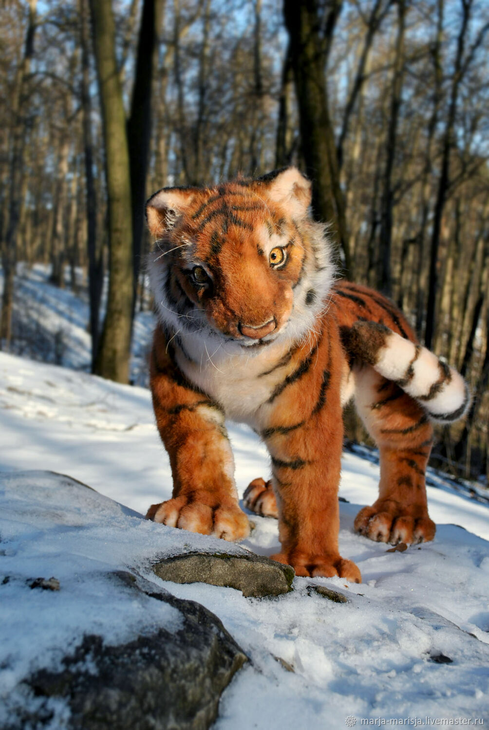 Тигр WWF, мягкая игрушка (20 см.) — WWF TOYS