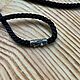 Nylon cord with beads 5 mm. Chain. h-a-n--t-e-r. My Livemaster. Фото №5