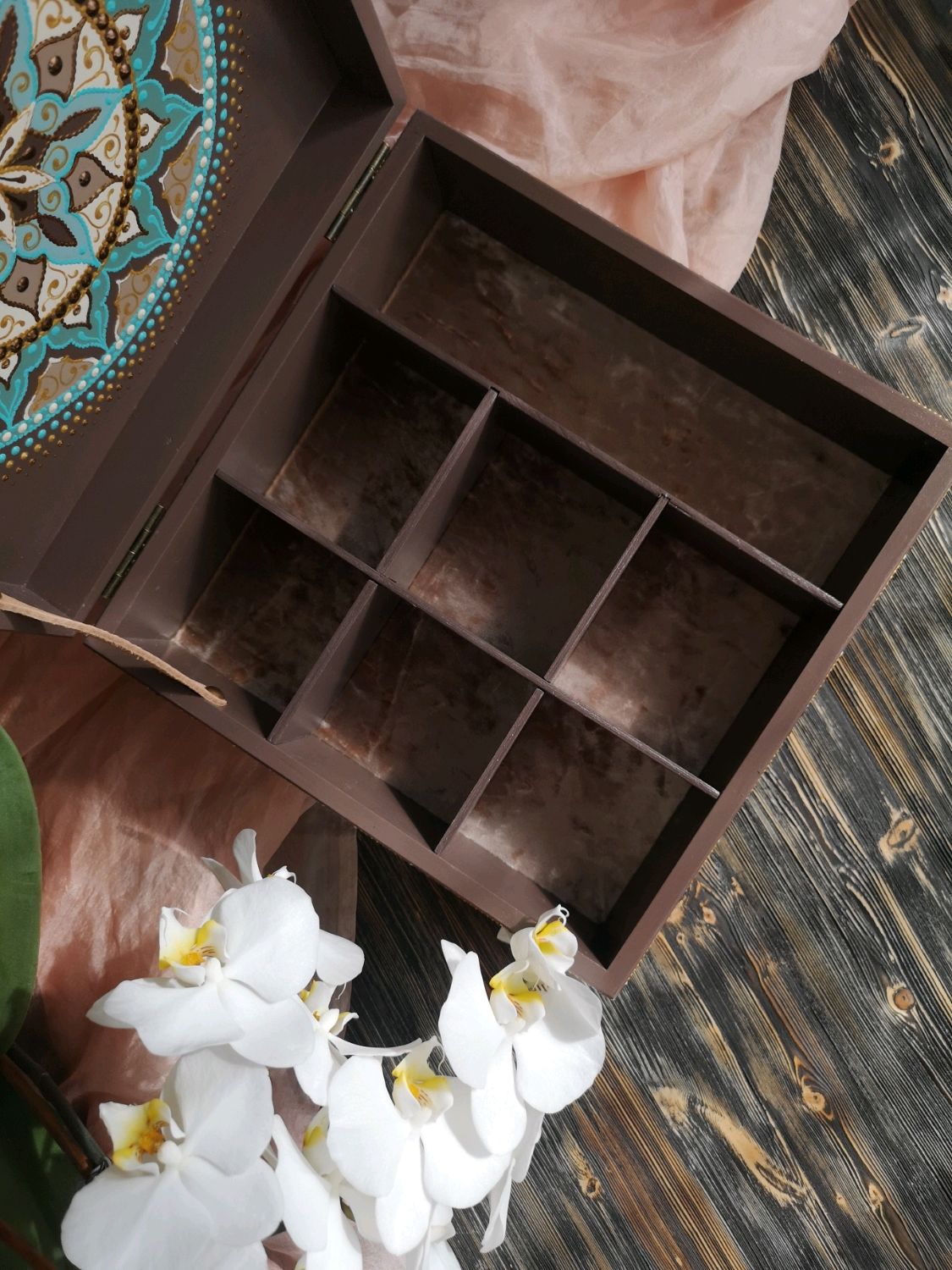 Большая шкатулка для украшений "Мята и шоколад" – купить на Ярмарке ...