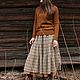 Order Tweed wool plaid skirt. Katlen-store. Livemaster. . Skirts Фото №3