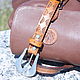 Women's leather belt 'Romantic-1'. Straps. CRAZY RHYTHM bags (TP handmade). My Livemaster. Фото №5