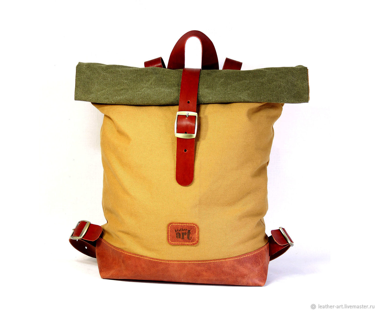 Backpack-twist 'Urban - honey', Backpacks, St. Petersburg,  Фото №1