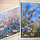 Picture of cornflowers in rye. Pictures. Galina Ansiforova. My Livemaster. Фото №6