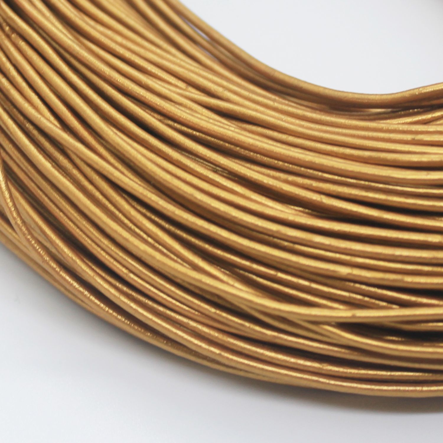 Шнур кожаный круглый, 1,5 мм купить в интернет-магазине Ярмарка ...