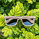 «Fire Z Black» деревянные солнцезащитные очки. Очки. Уникальные аксессуары Timbersun. Ярмарка Мастеров.  Фото №5
