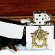 Lighter with the Masonic order'Freemasons' gasoline. Cigar-lighter. Neformal-World. Online shopping on My Livemaster.  Фото №2