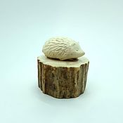 Сувениры и подарки handmade. Livemaster - original item hedgehog on a stump. Thumbnail with a USB flash drive. Handmade.