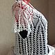 Openwork Bolero-sweater 'Vlad' handmade. Boleros. hand knitting from Galina Akhmedova. My Livemaster. Фото №5