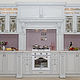 Кухня из шпона дуба в классическом стиле "Виктория Белая". Кухонная мебель. Изделия из дерева 'Дилект'. Ярмарка Мастеров.  Фото №5