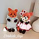 Лисенок крючком. Мастер-классы. Dmkids_toys. Интернет-магазин Ярмарка Мастеров.  Фото №2