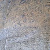 Для дома и интерьера handmade. Livemaster - original item Linen blanket with a fringe. Handmade.