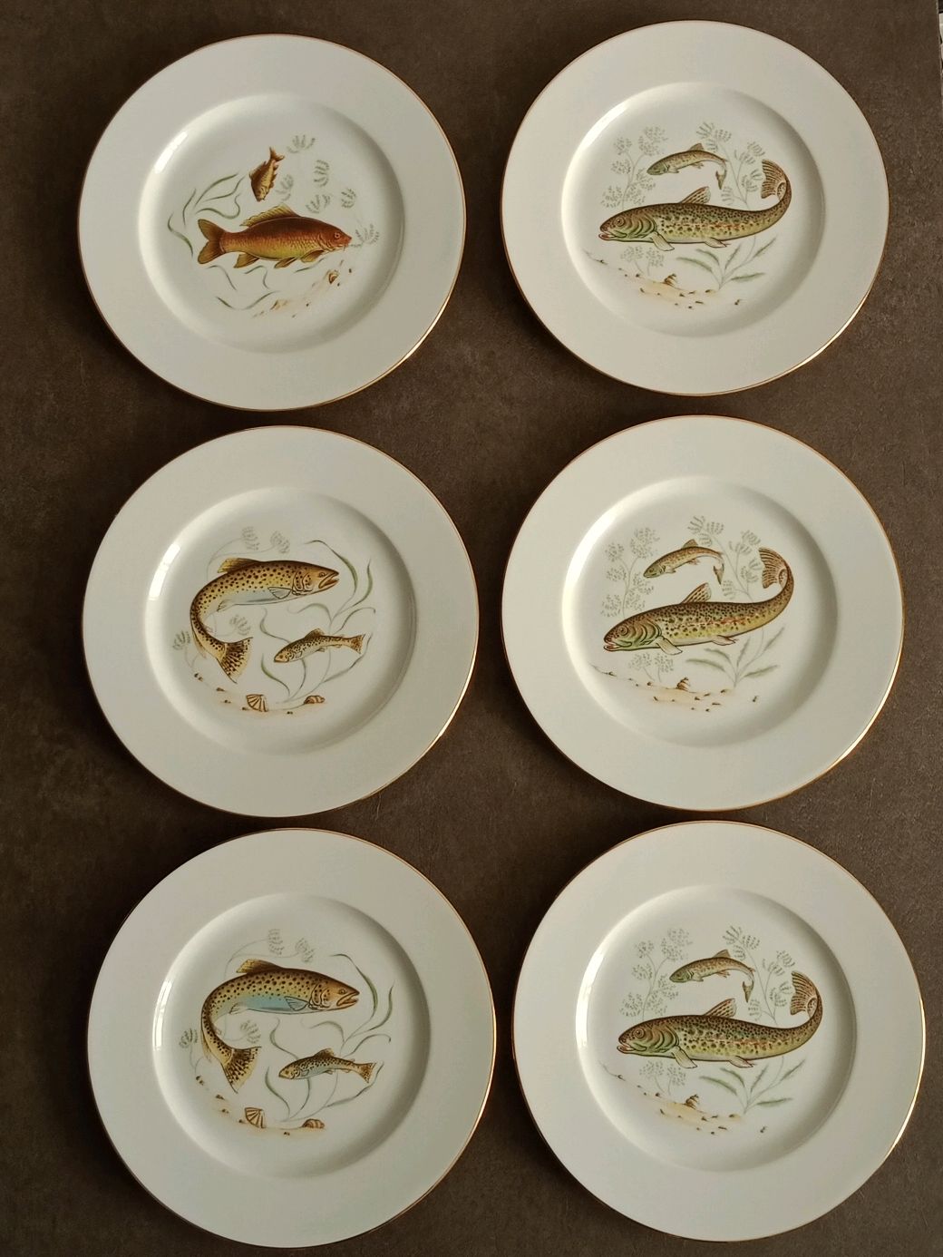 Винтаж: Тарелки с рыбами Limoges в интернет-магазине на Ярмарке ...