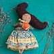 textile doll, handmade doll, fairy