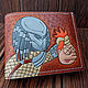 Мем Бумажник Predator Shut up and take my money ручной работы. Кошельки. Crazy Leather Goods. Интернет-магазин Ярмарка Мастеров.  Фото №2