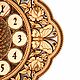 Wooden diamond clock 'Butterflies and roses' 24,5x24,5. Art.40023. Watch. SiberianBirchBark (lukoshko70). Online shopping on My Livemaster.  Фото №2