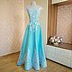 Dress soft blue color. Felicia, Wedding dresses, Moscow,  Фото №1