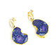 Purple earrings with quartz druses 'Illusion' buy earrings, Earrings, Moscow,  Фото №1