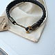 Leather bracelet with Axe. Bead bracelet. MintTiger. Online shopping on My Livemaster.  Фото №2