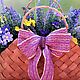 Flower arrangement in a basket 'Lavender summer'. Composition. TaLanaLita (goodshop39). Online shopping on My Livemaster.  Фото №2