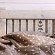 Кровать из массива сосны "Винтажная белая с узором" №14. Кровати. Семейная мастерская 'Панихин'. Ярмарка Мастеров.  Фото №6