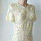 Knitted dress 'Tender bloom', Dresses, Stary Oskol,  Фото №1