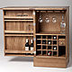 Wine rack bar stand wine storage and glasses, Cabinets, Moscow,  Фото №1