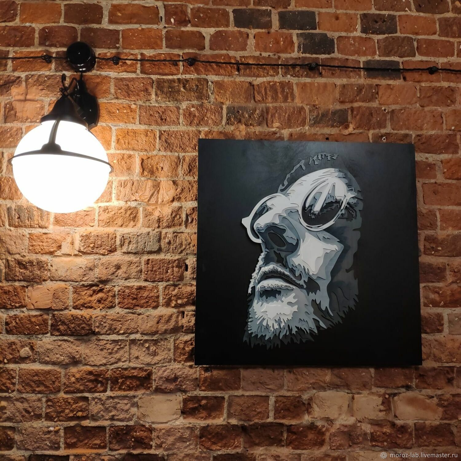 3д картина Леон в интернет-магазине Ярмарка Мастеров по цене 35000 ...