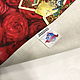 Tarot tablecloth 49h49 cm.' Roses'furniture velour. Tarot cards. taronessa. My Livemaster. Фото №6