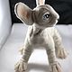 felt toy: Kitten Sphinx. Felted Toy. colorlight (colorlight). Online shopping on My Livemaster.  Фото №2