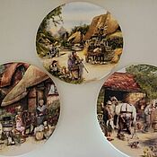 Винтаж handmade. Livemaster - original item Collectible plates .Royal Doulton.Susan NEALE. Handmade.