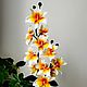 Flower-nightlight orchid 'Sun'. Nightlights. Elena Krasilnikova. My Livemaster. Фото №4