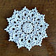 Crochet napkin 'Snow'. Doilies. Lisonok (Lisonok). Online shopping on My Livemaster.  Фото №2