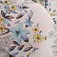 Copy of Copy of Copy of Copy of Crepe de chine with pepita pattern, Ar-M78. Fabric. I-tessile Volshebnye tkani iz Milana (miracolo). Ярмарка Мастеров.  Фото №4