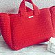 Knitted shopper bag. Classic Bag. tatabakina (Tatabakina). Online shopping on My Livemaster.  Фото №2