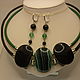 Order Set 'Tarhun' of agates. Lyubov Fedorova. Livemaster. . Jewelry Sets Фото №3