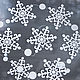 Garland: Snowflakes. Fairy lights. Evrica (Evrica). Online shopping on My Livemaster.  Фото №2