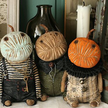 Куклы и игрушки ручной работы. Ярмарка Мастеров - ручная работа Тыковки. Handmade.