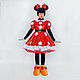 Minnie mouse (sequin). Costume. Carnival costumes. Work-shop Lillu. Online shopping on My Livemaster.  Фото №2