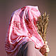 Заказать Готовый хиджаб, Бонита "Малина", трикотаж шифон. Art-Djannat. Ярмарка Мастеров. . Палантины Фото №3
