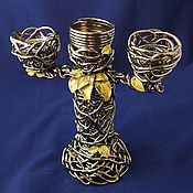Для дома и интерьера handmade. Livemaster - original item Chandelier Autumn bronze. Ceramics. Handmade.