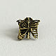 Значок Butterfly Ribs Pin Brass, Значок, Санкт-Петербург,  Фото №1