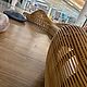 stools: Parametric bench made of lamellas. Stools. Moroshka design workshop. Online shopping on My Livemaster.  Фото №2