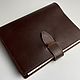 Leather notebook Diary A5 Notebook on rings, Notebooks, Moscow,  Фото №1