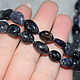 Beads from natural stone Iolite. Necklace. naturalkavni. My Livemaster. Фото №6