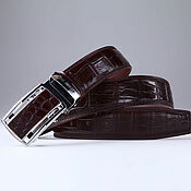 Аксессуары handmade. Livemaster - original item Genuine Crocodile Leather Belt IMA3010K1. Handmade.