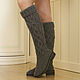 Order Boots demi-season "Sofia". KnittedBoots. Livemaster. . High Boots Фото №3