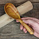 Большой деревянный совок для сыпучих продуктов. Ложки. IPWoodCrafts. Интернет-магазин Ярмарка Мастеров.  Фото №2